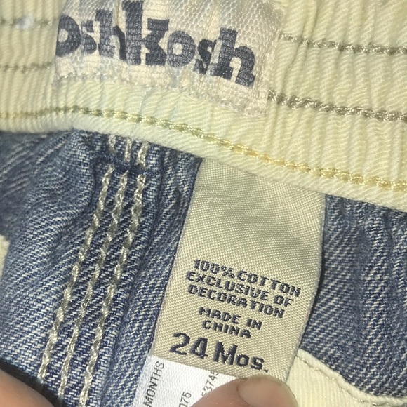 OSH KOSH B’GOSH PAINTER PANT JEANS SIZE 2 TODDLER - Picture 7 of 9